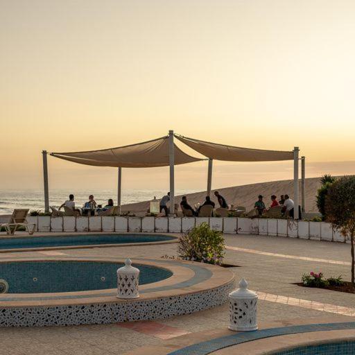 Mimid Dunes Beach Hotel Mirleft Luaran gambar